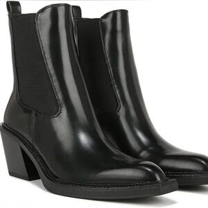 *SAM EDELMAN* Black Heeled Chelsea Mindy Boots Size 7
